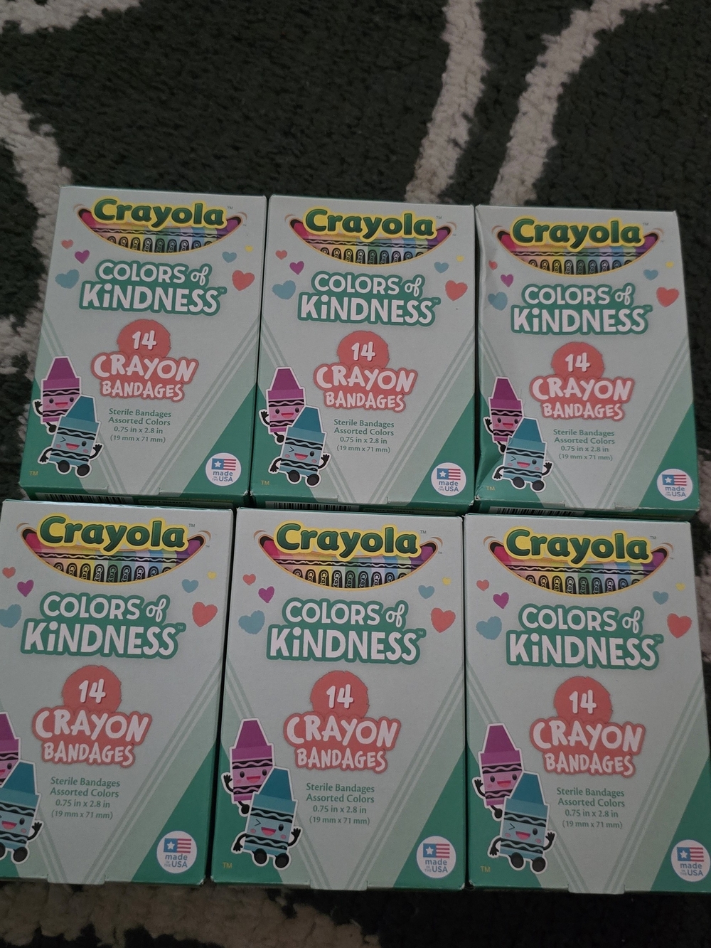 Crayola Colors of Kindness 14 Crayon Bandages - Assorted Colors
